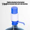Durable PP Plastic Water Pump Manual for 5 Gallon Jug, Hand Press Siphon Food Grade Silicone Dispenser with Food-Grade Seal, Leak-Proof Drinking