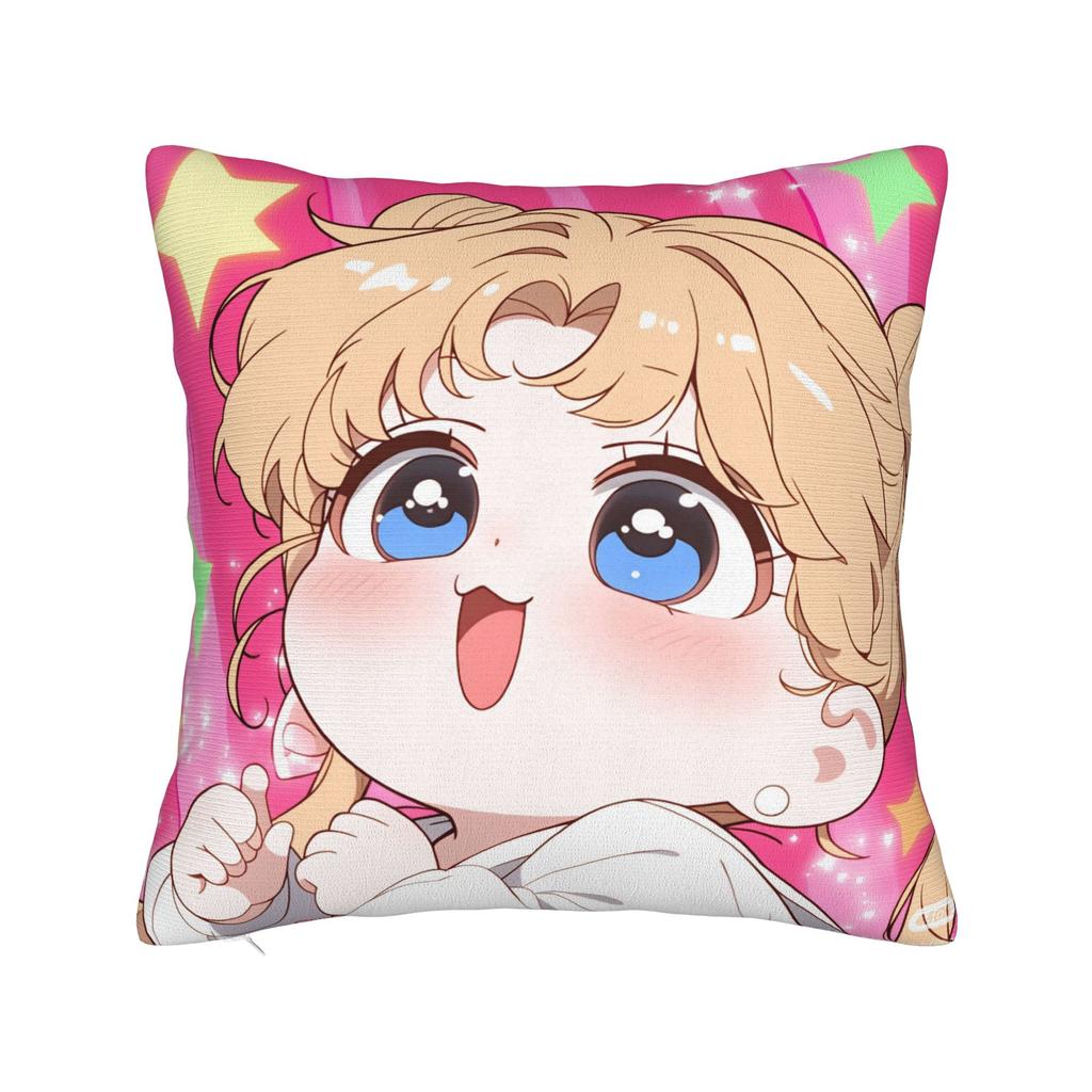 Sailor Moon Kawaii Meme Pillow Case Soft Pillow Cover Vintage Pillowcases For Sofa Home Decoration