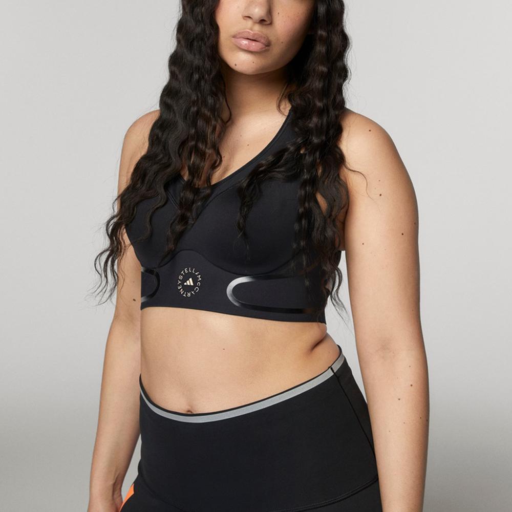 adidas True Pace High-Intensity Support Sports Bra Women Underwear Black FU0275