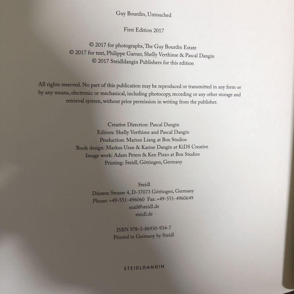 [USED] Guy Bourdin: Untouched