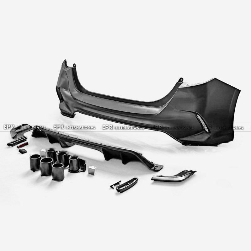 Honda Civic Hatchback FL1/FL5 PP Rear Bumper Diffuser