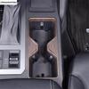 Central Console Front Water Cup Holder Panel Decoration Cover Trim Accessories For Toyota Land Cruiser 250 Prado LC250 2024 2025