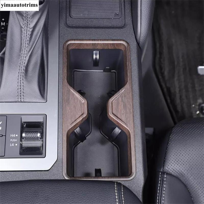 Central Console Front Water Cup Holder Panel Decoration Cover Trim Accessories For Toyota Land Cruiser 250 Prado LC250 2024 2025