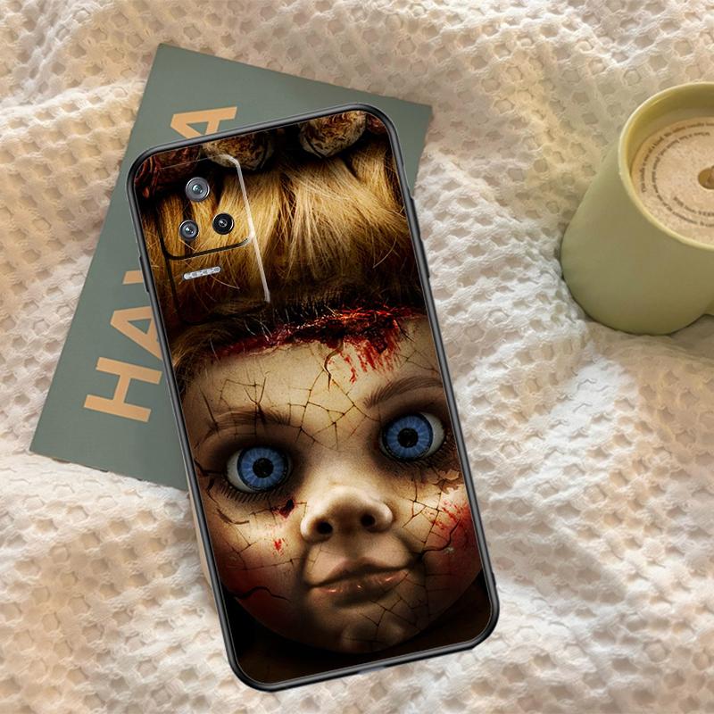 

Creepy Dolls Case For Xiaomi 14T 11T 12T 13T Pro 13 14 15 Ultra POCO X7 Pro X3 X5 X6 M6 F5 F6 Pro Cover POCO F6