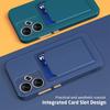 Silicone Card Wallet Case for Xiaomi Redmi 13 4G 13C 12C 12 10C 10A 9C 9A Soft Shockproof Card Slot Soft Bumper Back Full Protection Cover