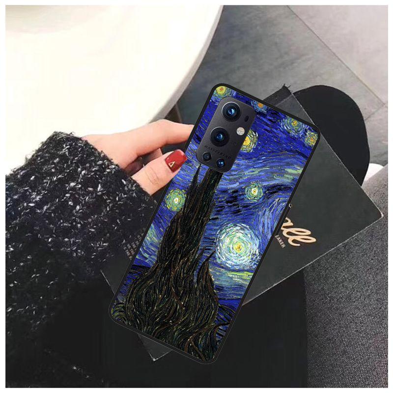 For OnePlus Nord N10 N100 Case CE 5G Funda Van Gogh oil painting Cases for One Plus 6 5T 6T 7T 8T 8PRO 9PRO Phone Cover Coque