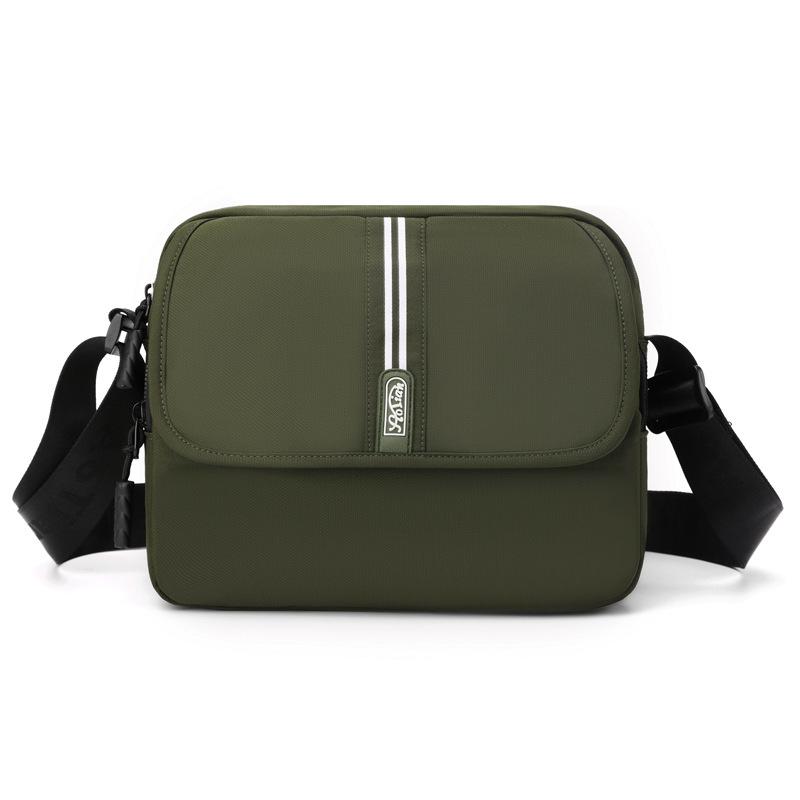 Men's Oxford Bag Multi-Layer Shoulder Crossbody Bag