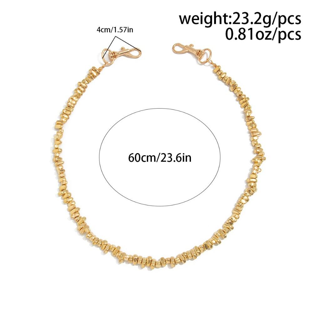 Men Tassel Bag Punk Waist Chain Handbag Chain Hip Hop Rock Jeans Keychain New Men Wallet Chain