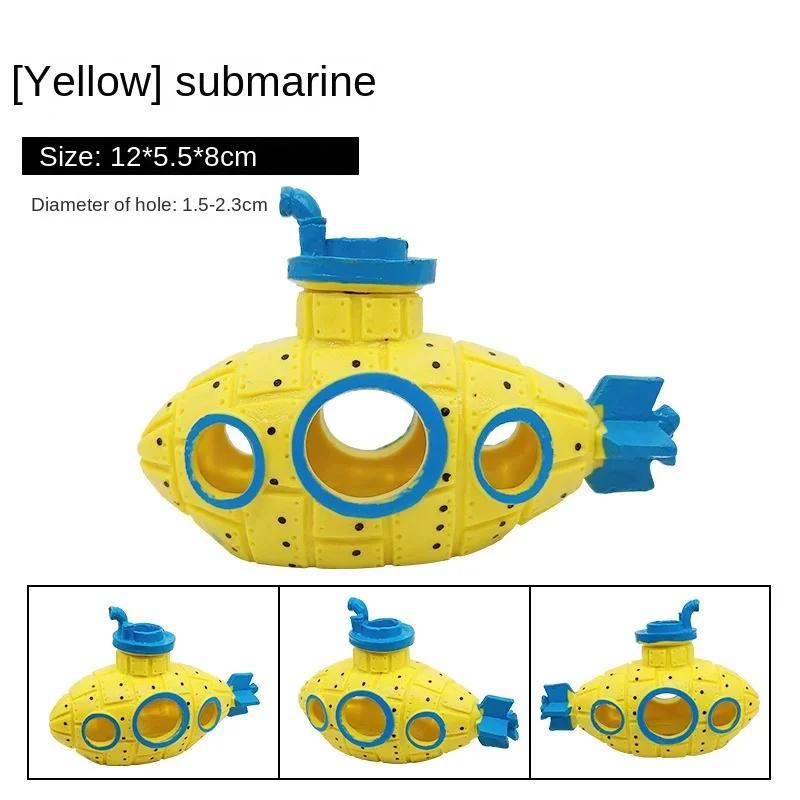 Pryskyřičné ponorkové ozdoby Akvarijní dekorace do akvária Úkryt jeskyně pro ryby a krevety Krajinářské doplňky pro akvarijní ryby