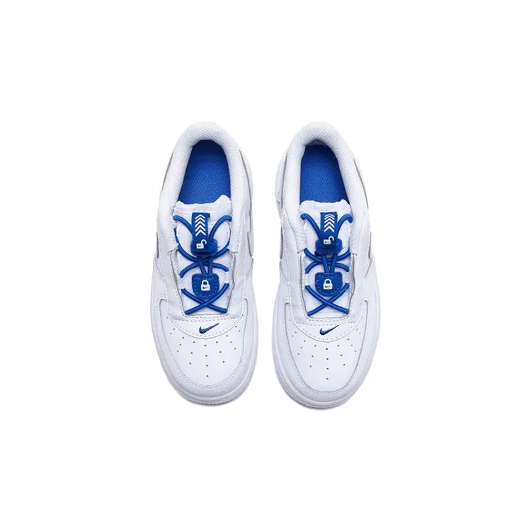 Nike Force 1 Toggle Toddler 'White Hyper Royal' (Unisex) White / Hyper Royal / White Toddler Shoes CU5289 100