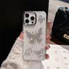 Transparent Rhinestone Mobile Phone Case Is Suitable For Iphone16Promax Love Apple 17 Stars 14Pro Butterfly Light Luxury