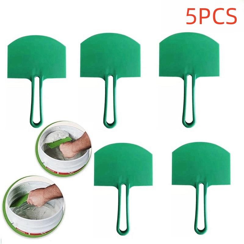 Curved Plastic Putty Knife Plastering Knife Plaster Putty Holder Plasterboard Glass Window Paint Repair Flexible Tool Ing