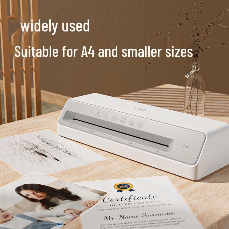 Deli GQ405 A4 Home Document Laminator CN plug (adapter included)