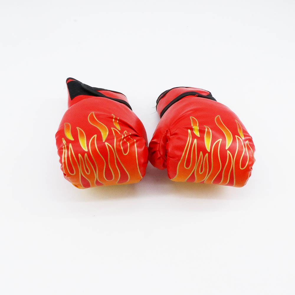 Mitts Sanda PU Leather Breathable Flame Gloves Sparring Glove Boxing Training Glove Boxing Gloves