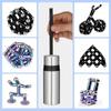 Toy Pen, Decompression Magnetic Metal Pen, Eliminate Pressure Fidget Gadgets, Multifunction Writing Magnet Ballpoint Pen, Gift for Friendss
