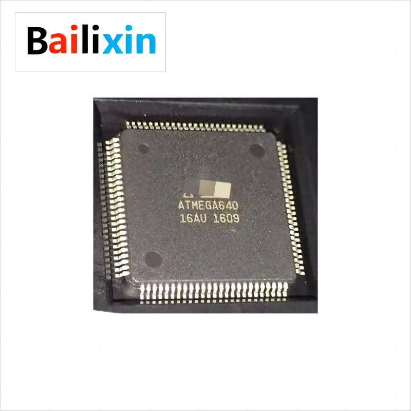 

10PCS ATMEGA640-16AU 8-bit microcontroller MCU, 16MHz, 64kB (TQFP-100). 10