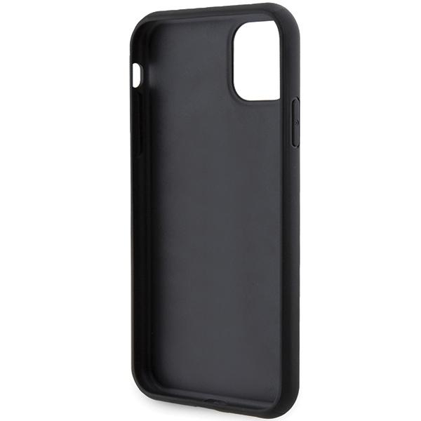Guess Guhcn61Pg4Gpk Iphone 11 / Xr 6,1 Czarny/Black Hardcase 4G Triangle Metal Logo