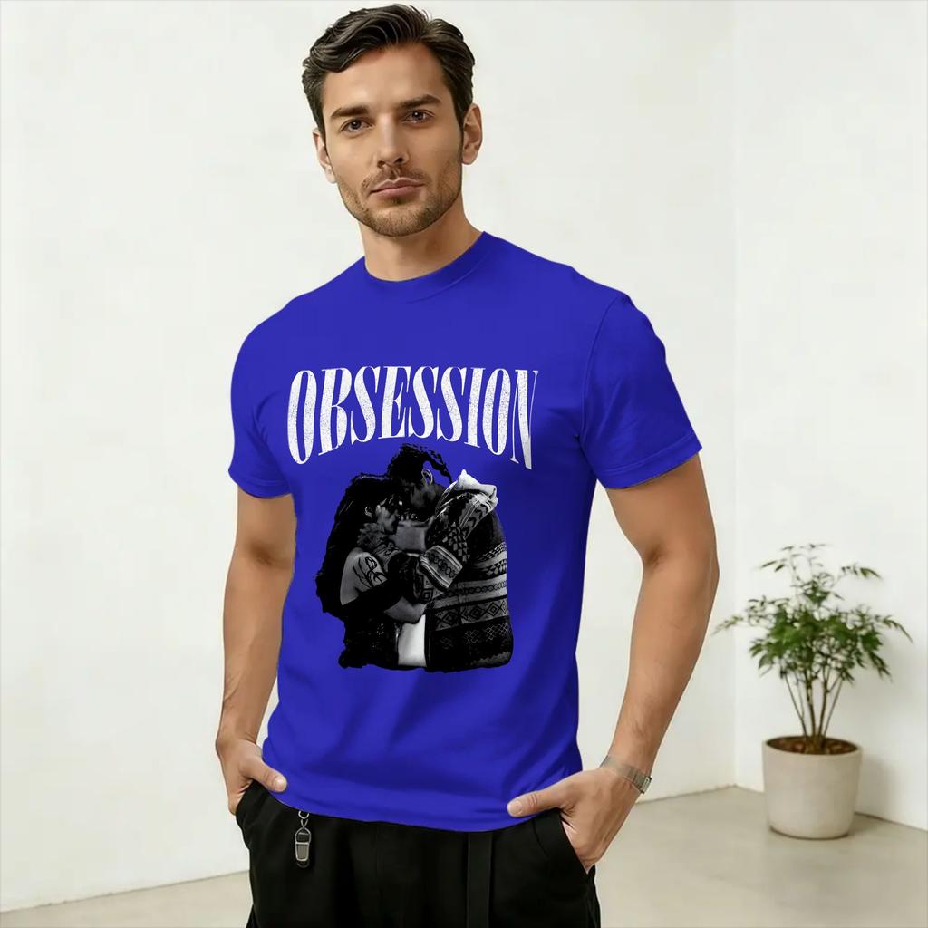 Unisexs Obsession Movie 2026 T Shirt Pure Cotton Tops Vintage Short Sleeve O Neck Tee Shirt New Arrival TShirt