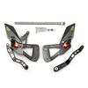 Motorcycle FOOTBOARDS For SUZUKI GSXR-1000 2017-2024 Rear Sets Heighten Pedal Adjustable Rearsets FootPegs Shift Lever Brake