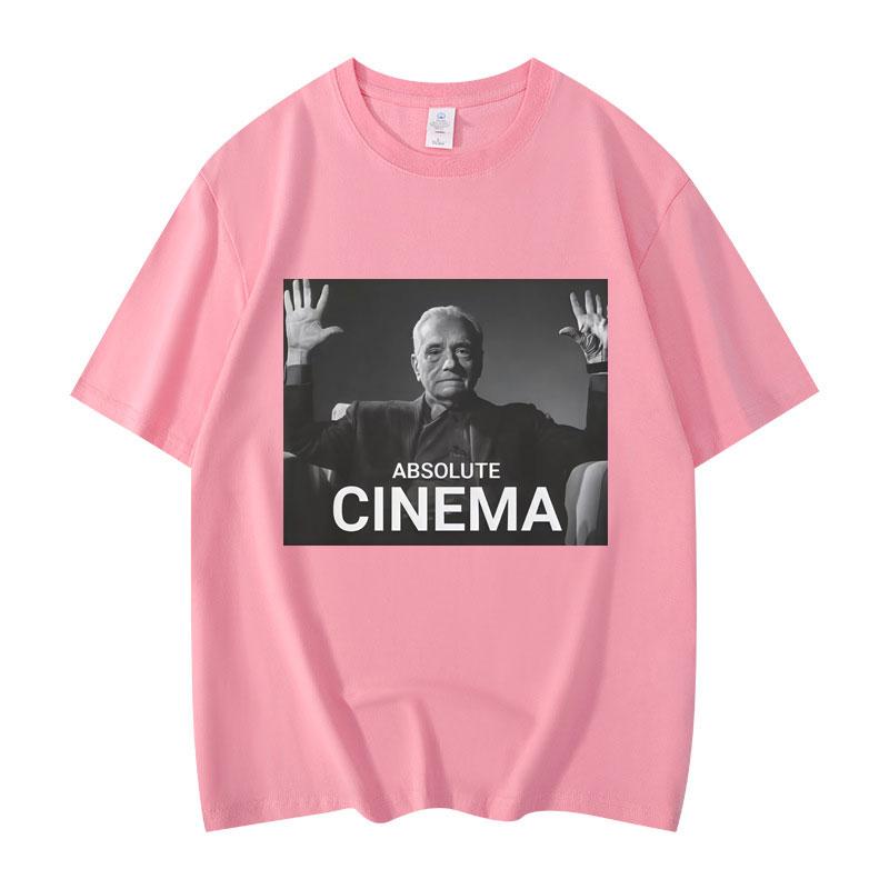 

Absolute Cinema Funny T-shirt Women s Clothing Harajuku O-Neck T-shirts Summer Casual Fashion T Shirts Streetwear 3XL