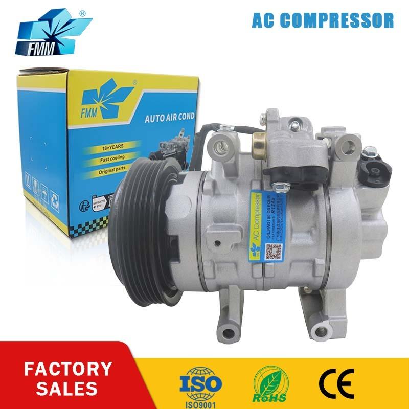 

FMM 10SRE11C Компрессор кондиционера 12В для Honda City BC447280-2620 447280-2620 4472802620