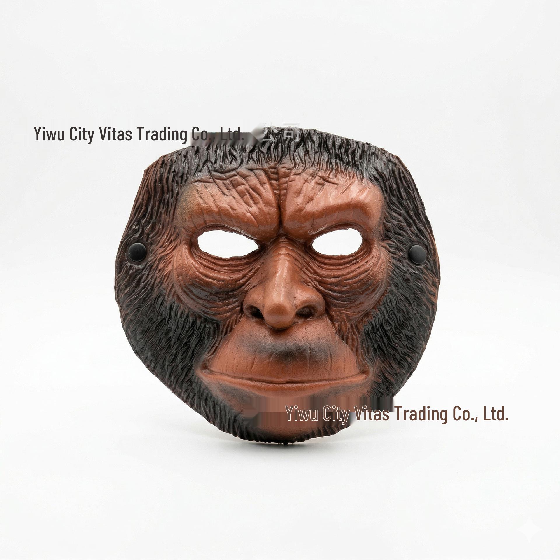3D Orangutan Mask for Halloween, Mardi Gras, and Carnival Parties