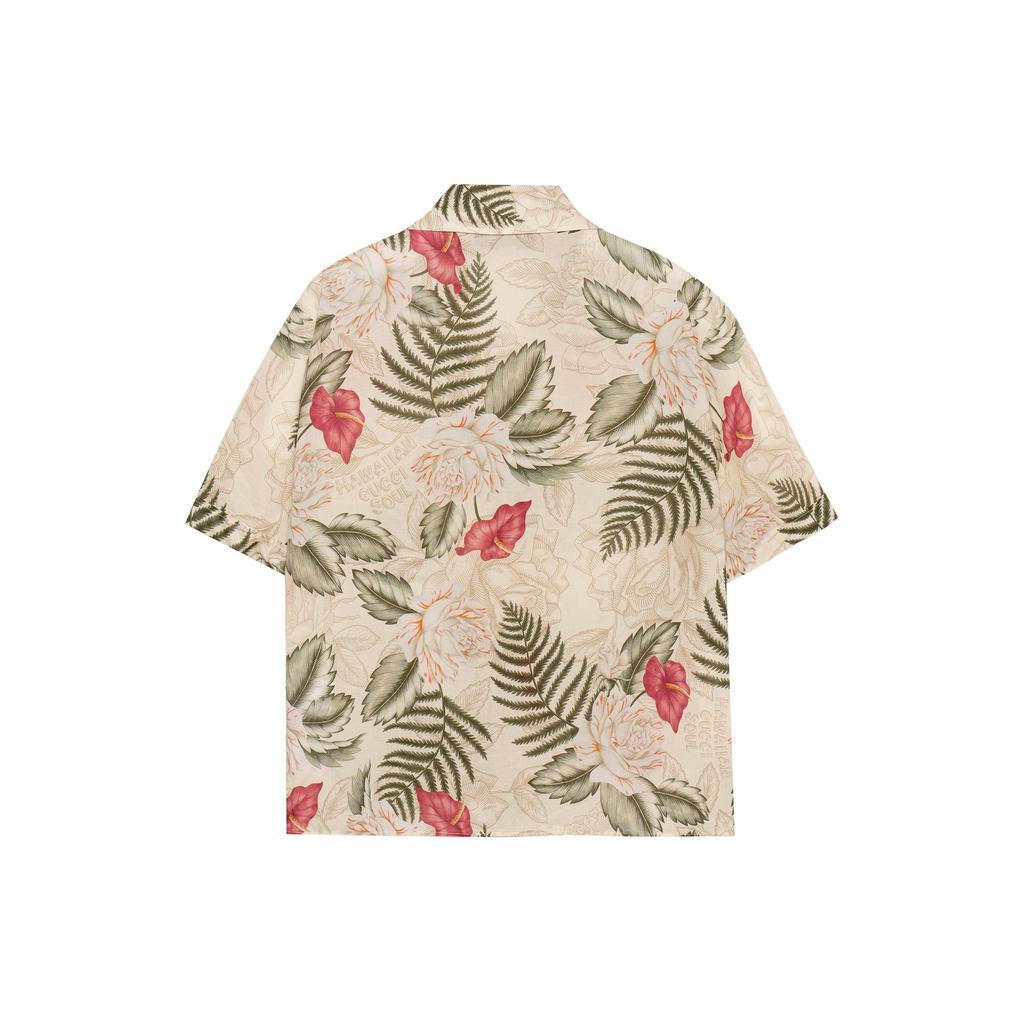 Gucci FW20 Shirt Men's Ivory White 609040-ZAEMP-9142