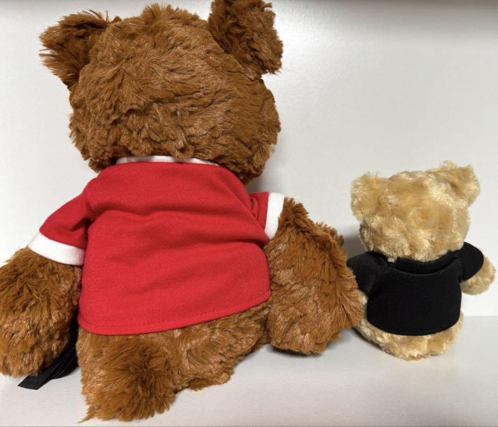 [USED] Two Porsche teddy bears