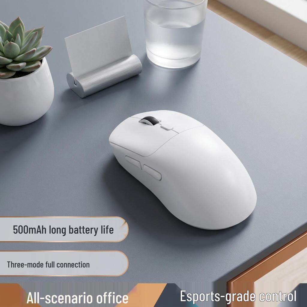 GPW Tri-Mode Wireless Rechargeable Mouse - Lightweight, Perfect for Gaming & Office, Compatible with Lenovo Laptops