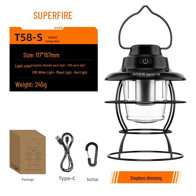 SupFire Outdoor LED Camping Lantern