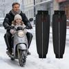 Motorcycle Windproof Knee And Leg Protectors Scooter Knee Protector Cover Thicken Fleece Electric Scooter Knee Guard Leg Cover