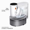 Rechargeable Automatic Water Dispenser for Pets - Anti-Tip Design with Flowing Water for Cats & Dogs