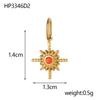 CARLIDANA Shiny Stainless Steel Star Pendant Moon Cross Colorful Rhinestone Charms Making Women DIY Necklace Bracelet Earrings