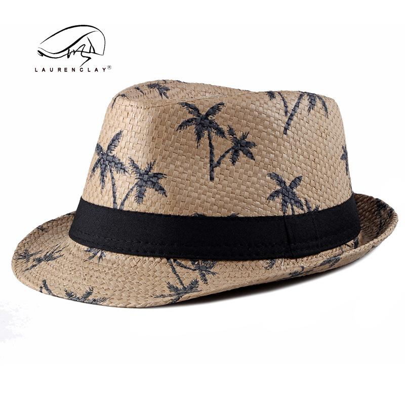 Parent-child Straw Hat Spring and Summer Outdoor Sunscreen Sunshade Jazz Hat Men's Travel Leisure Beach Top Hat Women