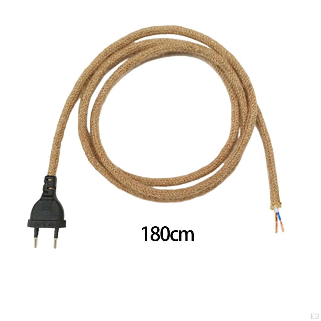 Lamp Cord Hanging Light Kit Pendant for Table Lamps Without Switch
