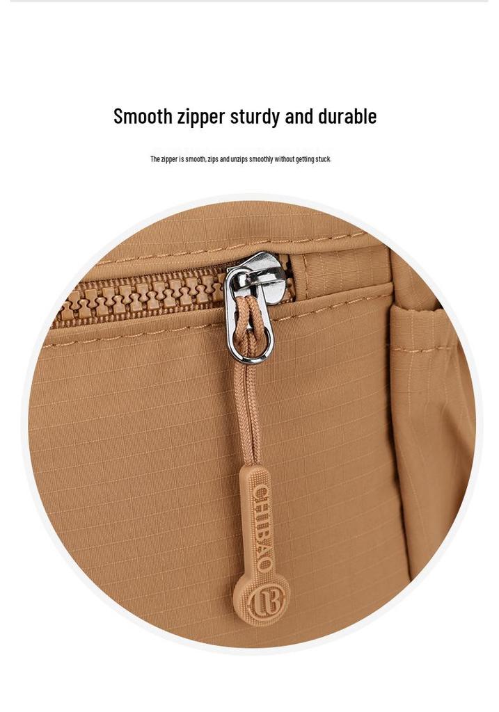 2026 Women's Lightweight Nylon Crossbody Bag: Versatile, Large Capacity, Fashionable Casual Shoulder Bag