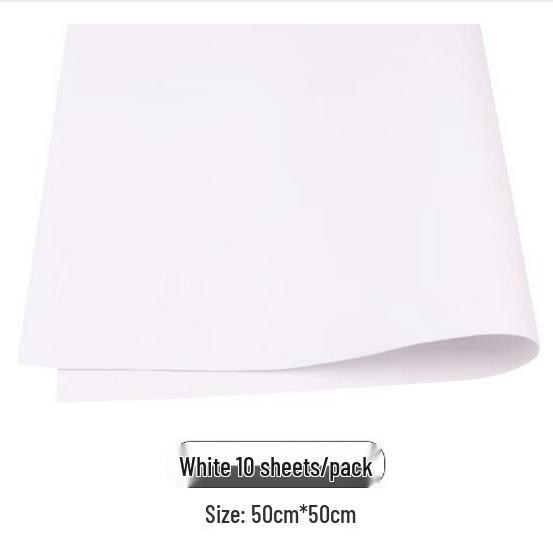 Placă mare din spumă EVA 50x50cm, grosime 1mm, pentru meșteșuguri DIY și proiecte educaționale.