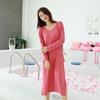 Autumn Night Dress Women Loose Large Nightgown Solid Color Sleepshirts Long-Sleeves Nightie Nightdress Modal Sleepwear