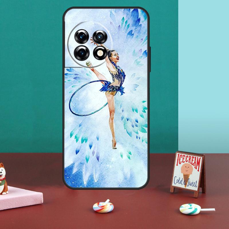 Gymnastics Oil Painting For OnePlus 13R 12R 10R 13T 10T 8T 11 12 13 15 Case For OnePlus Nord 5 CE 2 3 4 Lite N20 N30