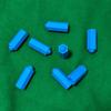 10pcs Billiard Cue Tip Caps Protectors Reusable Billiard Rod Tip Sleeves for Indoor Outdoor Play