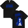 Sängerin Aitana Cuarto Azul Album Tour T-Shirt 2026 Sommer Neu Unisex Damenmode Lässig 100% Baumwolle Ästhetisches Oversized T-Shirt