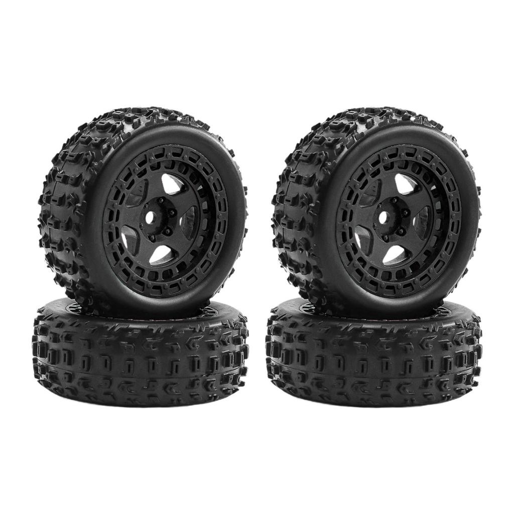 4PCs Wheels And Tire Replacement Replace The Parts 69cmx26 Cm for 1:18 2S 223S RC Car Sturdy