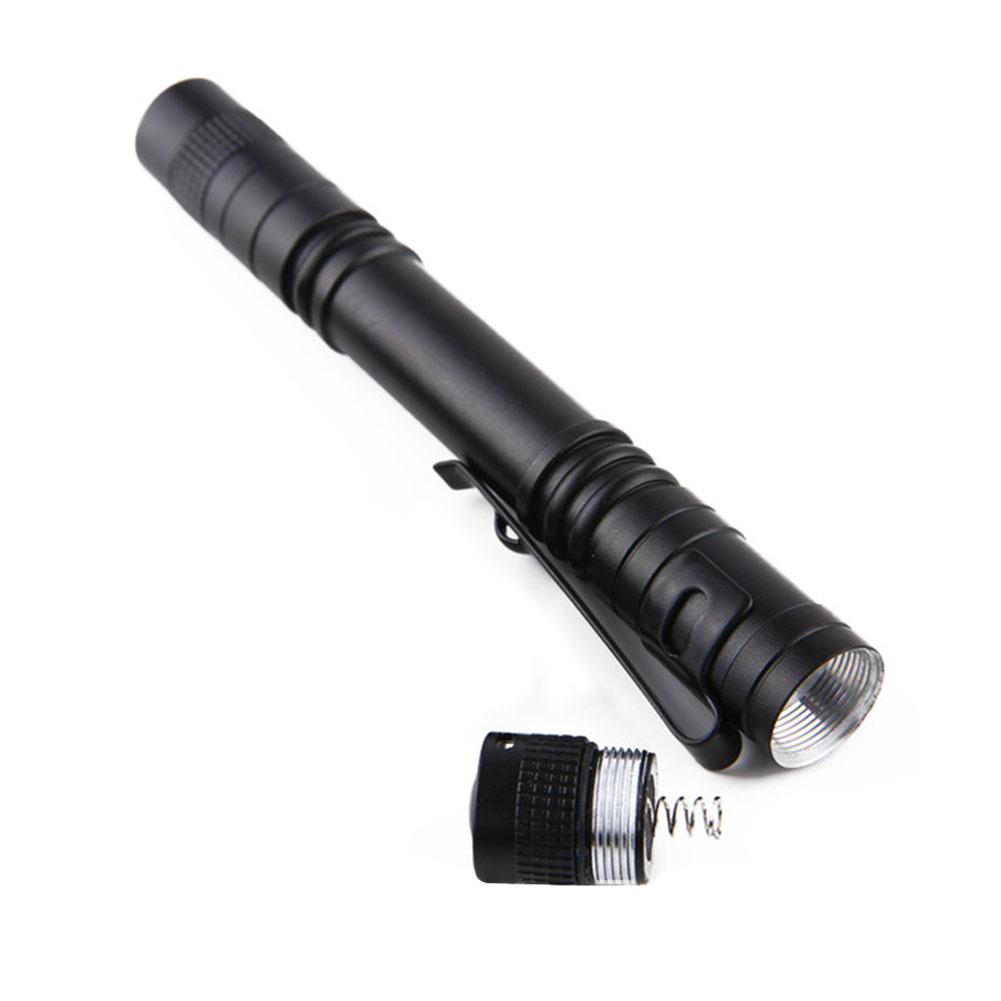Pocket Torch Lamp 395nm 3W UV Penlight IPX4 Waterproof LED Handheld Flashlight with Clip Banknote Pet Urine Stains Detector