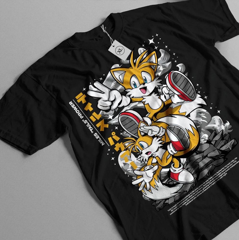 Shadow The Hedgehog TShirt Heroes Tee Sonic TShirt Black S