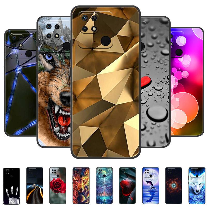 For Redmi 10C Case Soft Silicone Protective Back Cover Silicone Case For Xiaomi Redmi 10C Redmi10C 10 C Phone Cover Fundas