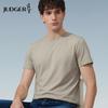 Judger Men's 2026 Summer Cooling Sun Protection Solid Round Neck T-shirt