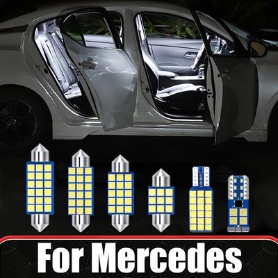 For Mercedes W203 W204 W166 W169 W245 W246 W218 W211 W212 W209 C209 C204 C207 Viano Vito W639 Car LED Light Interior Accessories