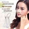 Japanese Beauty Nose Clip for Night Use: Enhances Breathing, Straightens, Elevates, Corrects Bridge, and is Comfortable and Invisible.