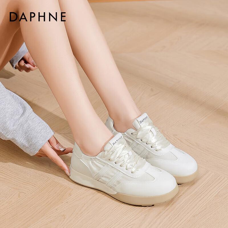 Daphne Women s Casual Platform Lace-Up Sneakers 36