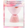 Sucking Vibrator Adult Sex Toys For Women &Couples, Clitoral Stimulator Vibrator With 5 Suction And Vibration Patterns(Pink)